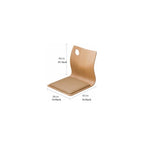 LSLYTQ Floor Chair, Chair with Back Support, Meditation Floor Sitting Chair Legless Lazy Sofa Chair, Bay Window Balcony Living Room Tea Room Chair Floor Seat Meditation Chair