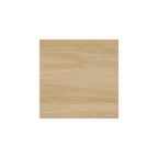 YOSHOOT Oval Fluted Coffee Tables for Living Room, 47" Wood Coffee Table,Walnut