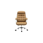 Home Computer Chair Brown Office Chair Rotating Backrest Stool Can Lie Simple Gaming Chair Boss Chair