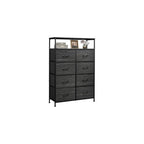 WLIVE 8 Drawer White Dresser for Bedroom, Tall Chest of Drawers