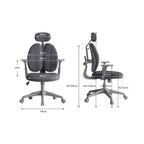 Back Office Chair Waist Protection Compute Furniture Reclinable Rotatable