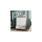 WLIVE 8 Drawer White Dresser for Bedroom, Tall Chest of Drawers