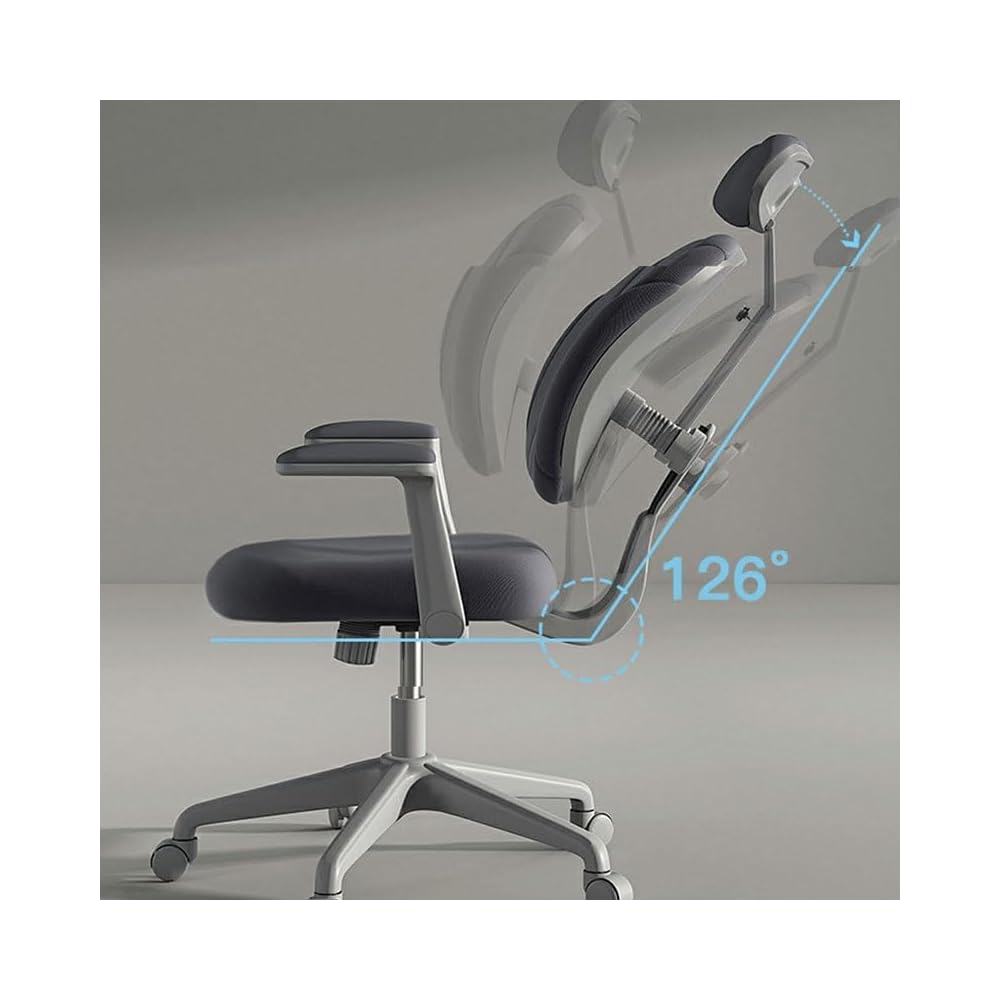 Back Office Chair Waist Protection Compute Furniture Reclinable Rotatable